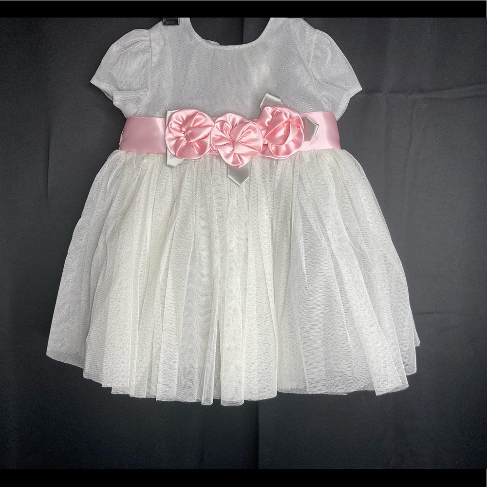 Girls Formal Silver dress 6mos new with tags!